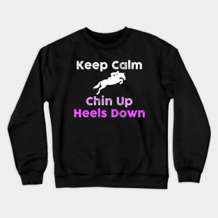 Horseback Riding Shirts Equestrian Pony Gift Crewneck Sweatshirt